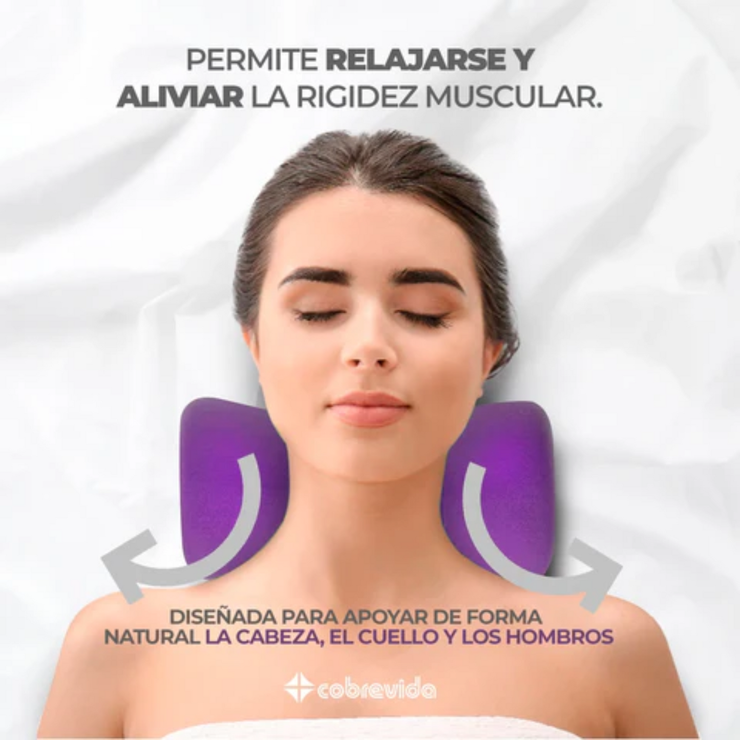 Almohada Terapéutica Tracción Cervical