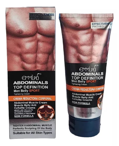 Crema Reductora Abdominales Abs - 3 Pack