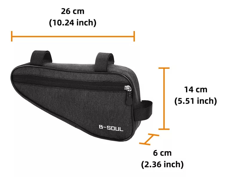 Bolso Triangular Impermeable Bicicleta