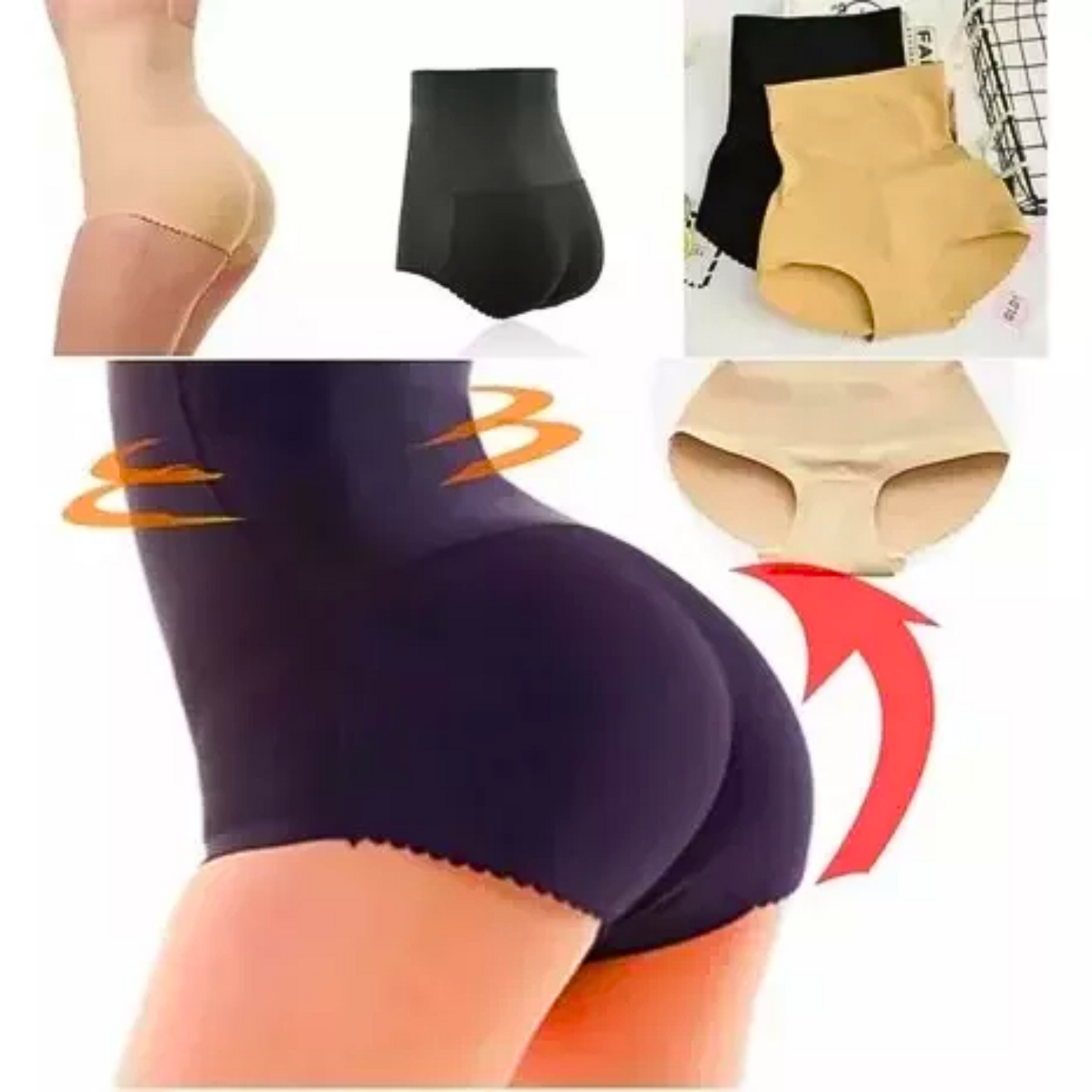 Faja Calzón Short Relleno Glúteos